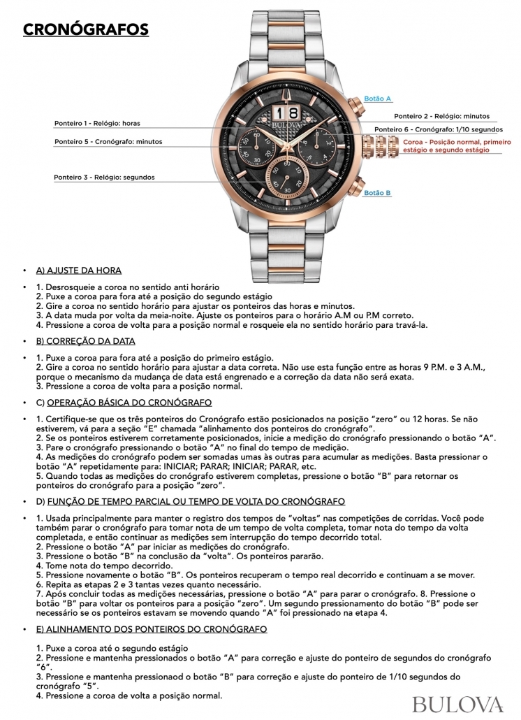 Downloads Bulova Brasil